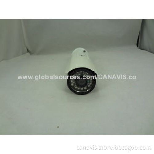 CCTV Water-resistant Camera, 24 Pieces of IR LEDs, 3.6/6mm Board Lens Optional